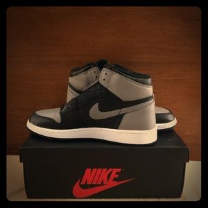Nike Air Jordan 1 Retro High OG BG Black Grey